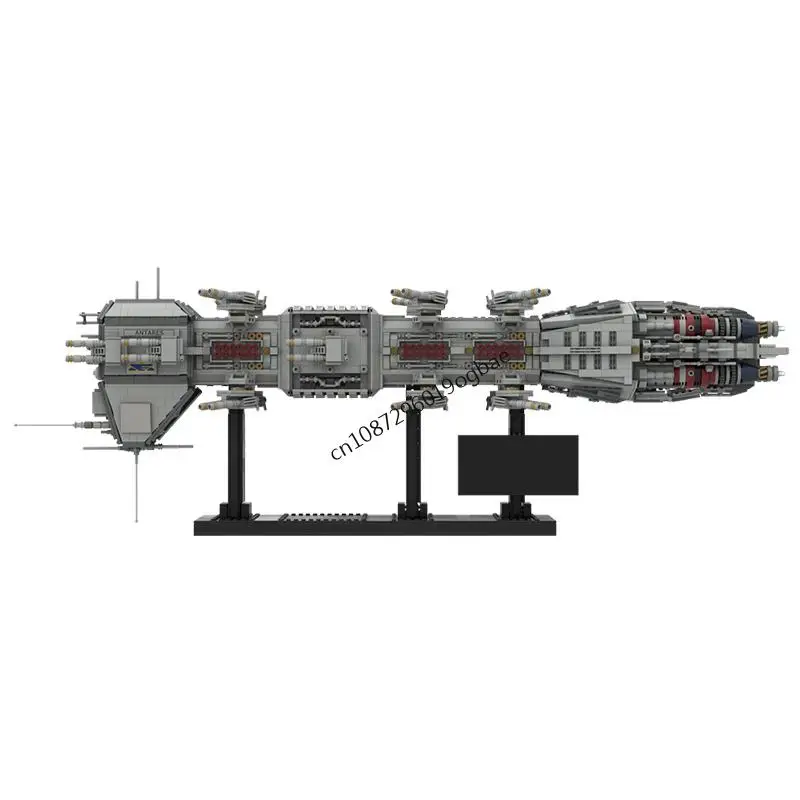 4344PCS 스페이스 영화 게임 시리즈 바빌론 5 노바 클래스 드레드노트 전함 모델 DIY 창의력 아이디어 어린이 장난감 조립 퍼즐 선물