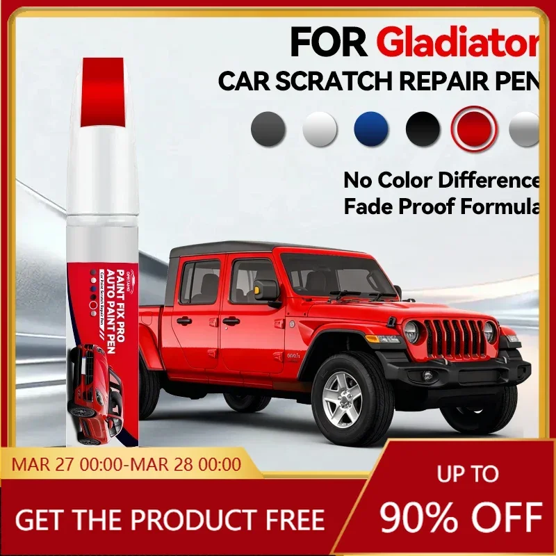 

Ручка-корректор для ремонта лакокрасочного покрытия автомобиля Jeep Gladiator, средство для удаления царапин, аксессуары для авто, черный PX8, зеленый, серебристый, черный