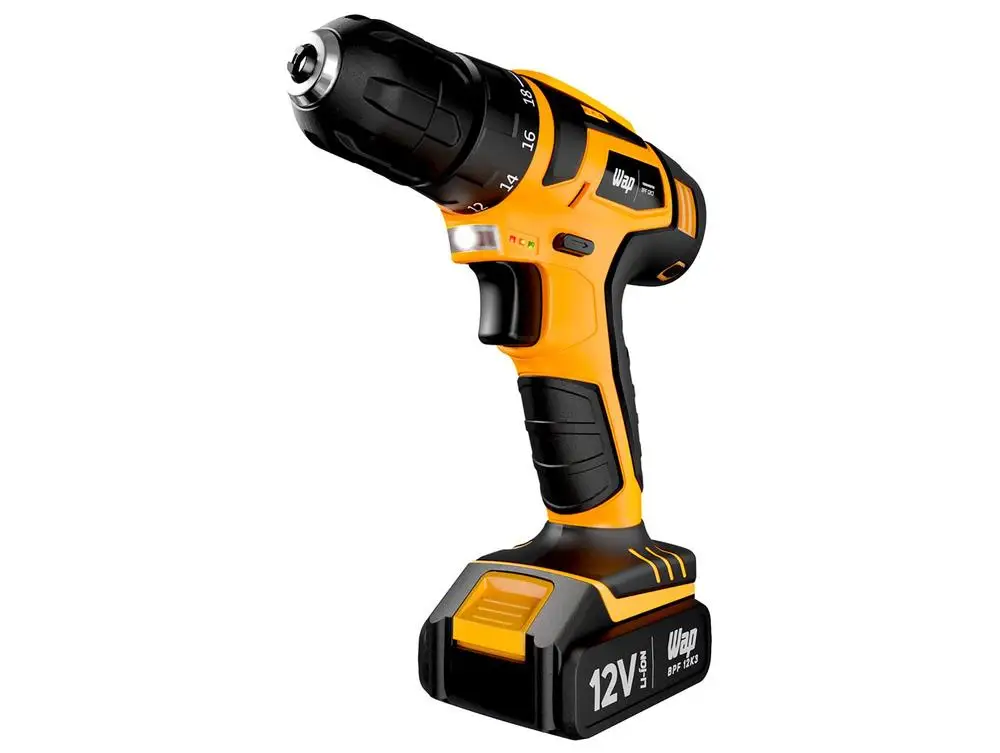 ماكينة حفر ومسمار ببطارية 12 فولت مع حافظة 13 قطعة BPF 12K3 - Bivolt