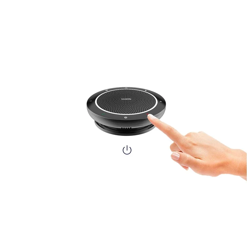Free Drive Touchscreen Conference Speaker Microphone Portable USB And BT Omnidirectional Speakerphone Conference
