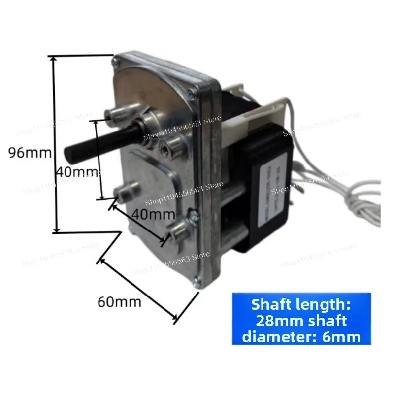 GM6030R-0002 compressor-type reducer motor chain-type oven stove spare part, 9 revolutions per minute, 6 millimeters