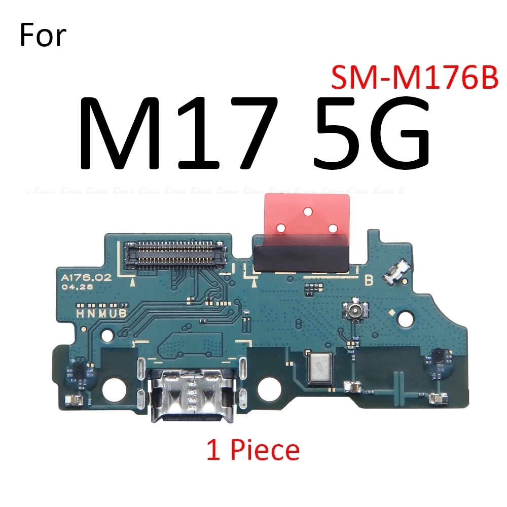 USB Fast Charger Charging Port Board Flex Cable For Samsung Galaxy M17 5G M16 M15 Prime M14 4G M13 M06 M05 M04 Repair Parts