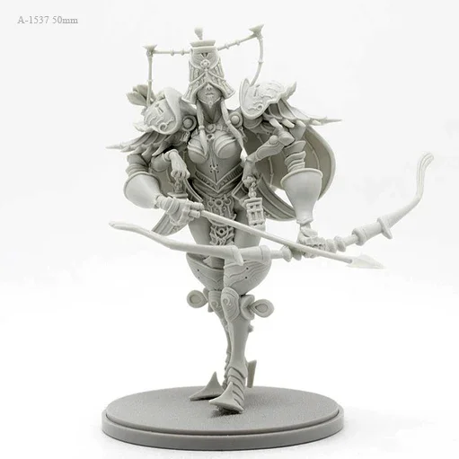 

50MM Resin model kits figure beauty colorless and self-assembled A-1537