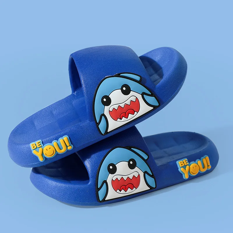 Pantuflas Cartoon Kid Slippers 2023 Summer New Cute Boy Anti Slip Beach Shoe Girl Soft Sole Sandals Indoor Home Shoe Flip Flops