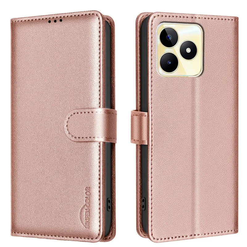 Wallet Flip Case For Realme C75 4G Cover Cases For OPPO Realme C75 C51 C53 C55 C65 Note50 4G Coque Leather Phone Protective Bags
