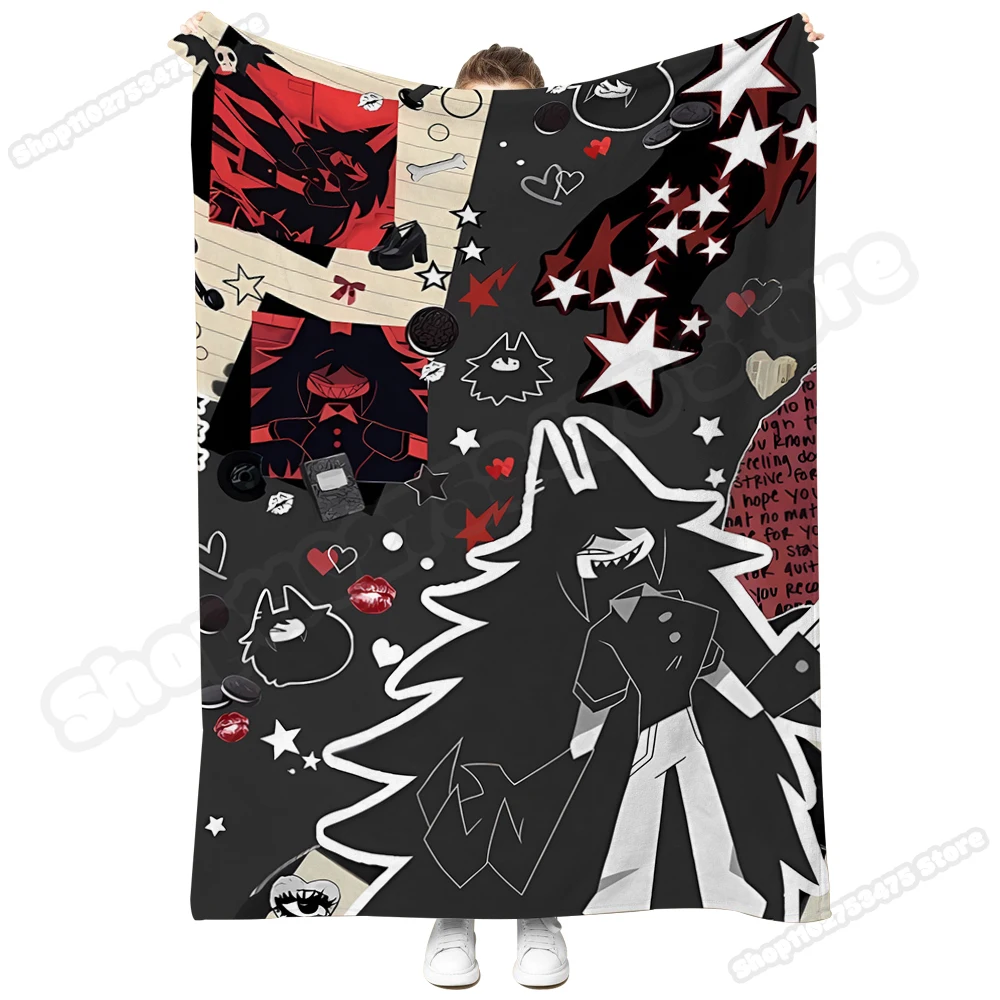 Fundamenteel Papier Onderwijs Anime Gedrukte Deken Cartoon Schattig Beddengoed Creatieve Mode Home Textiel Dekens Kamer Decor Geschenken