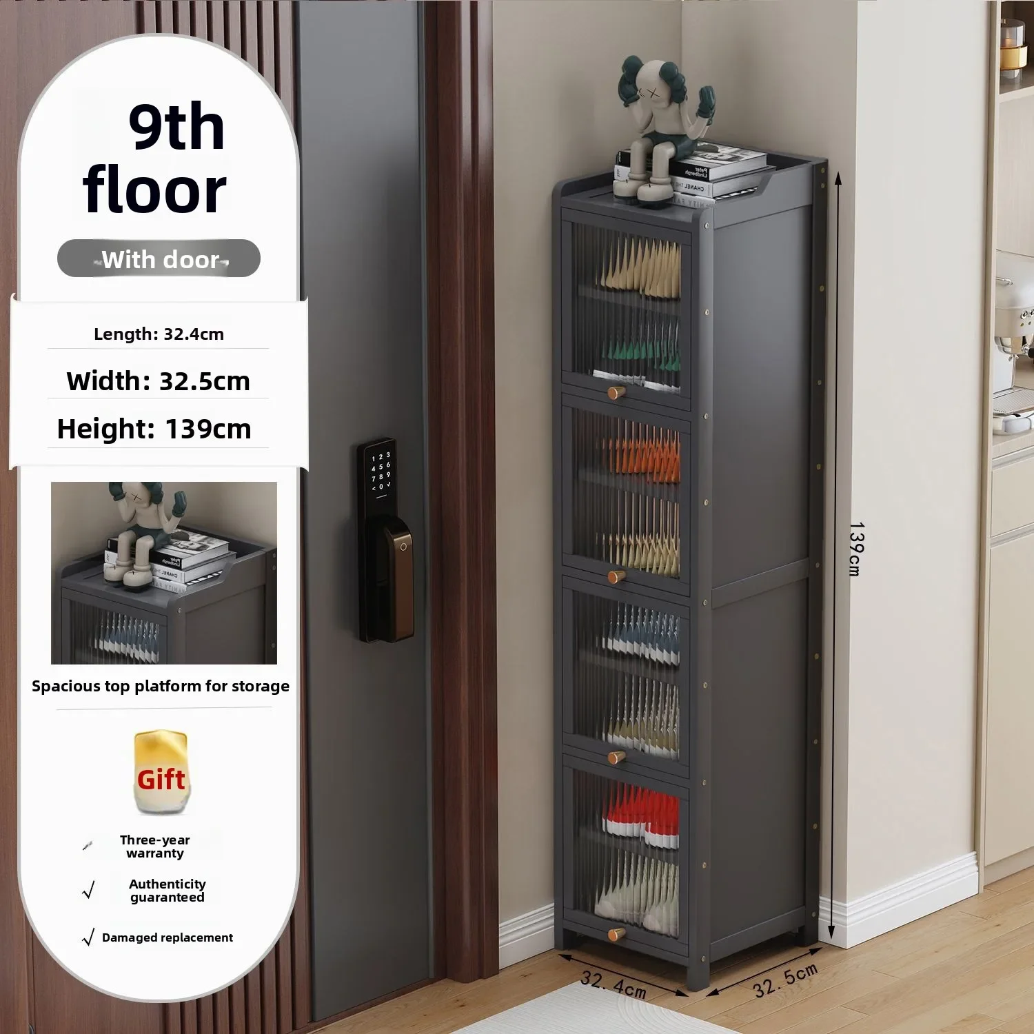 Shoe rack multi-layer household door shoe cabinet home storage shoe rack dormitory small shoe cabinet
