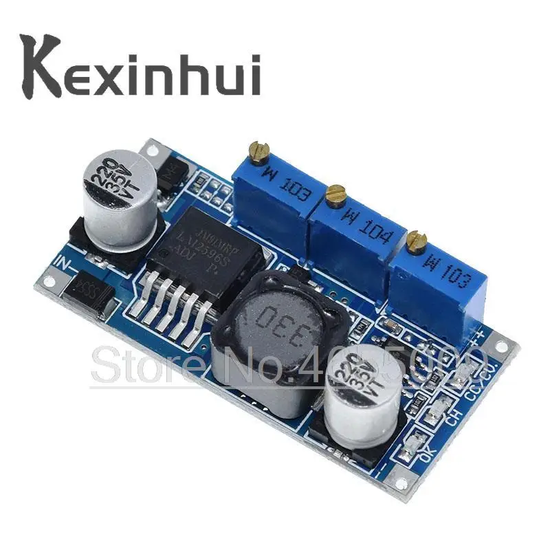 LM2596 LED Driver DC-DC Step-down Adjustable CC/CV Power Supply Module Battery Charger Adjustable LM2596S Constant Current