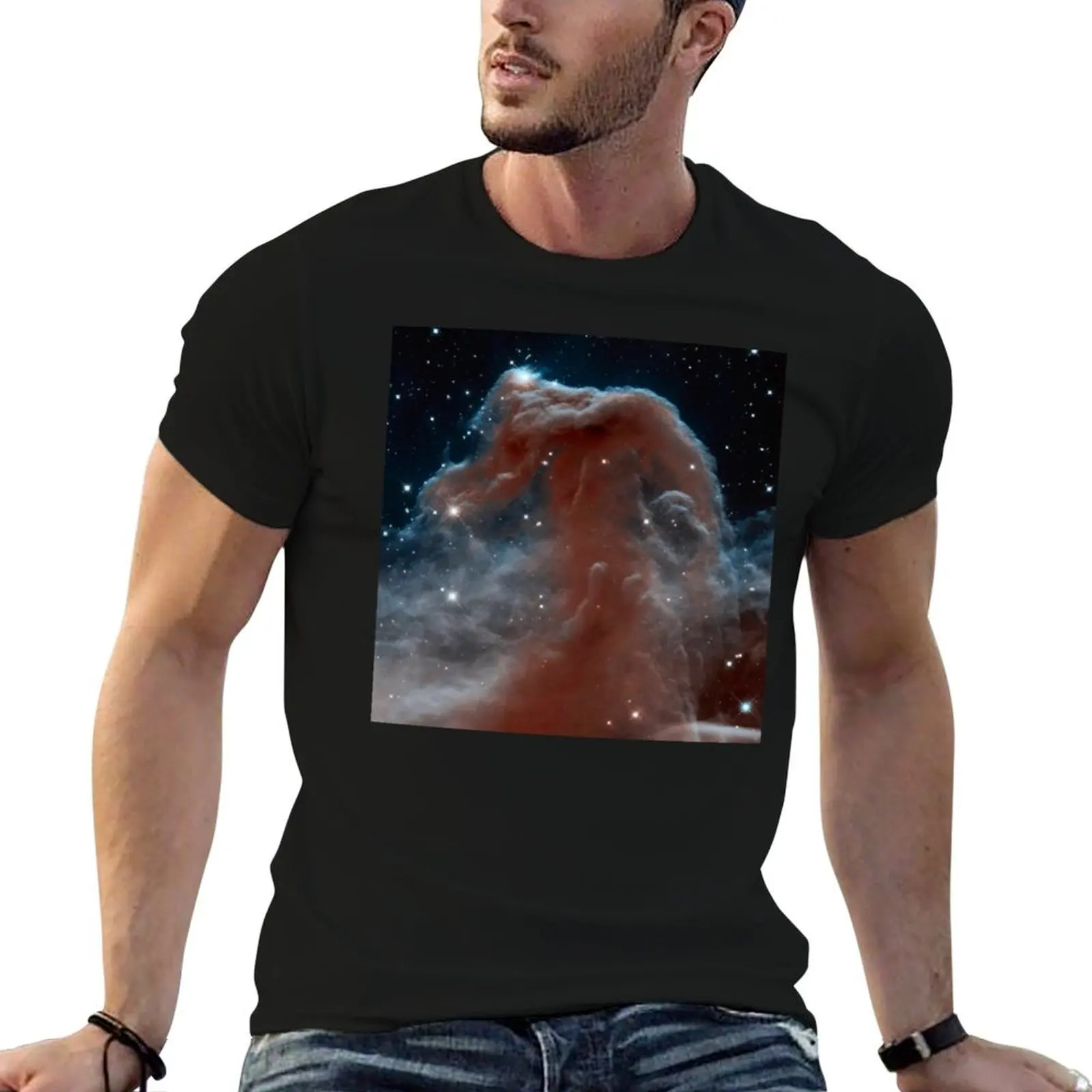 The Horsehead Nebula, constellation Orion, space, astronomy T-Shirt Active Wear Sports T-Shirt for Men