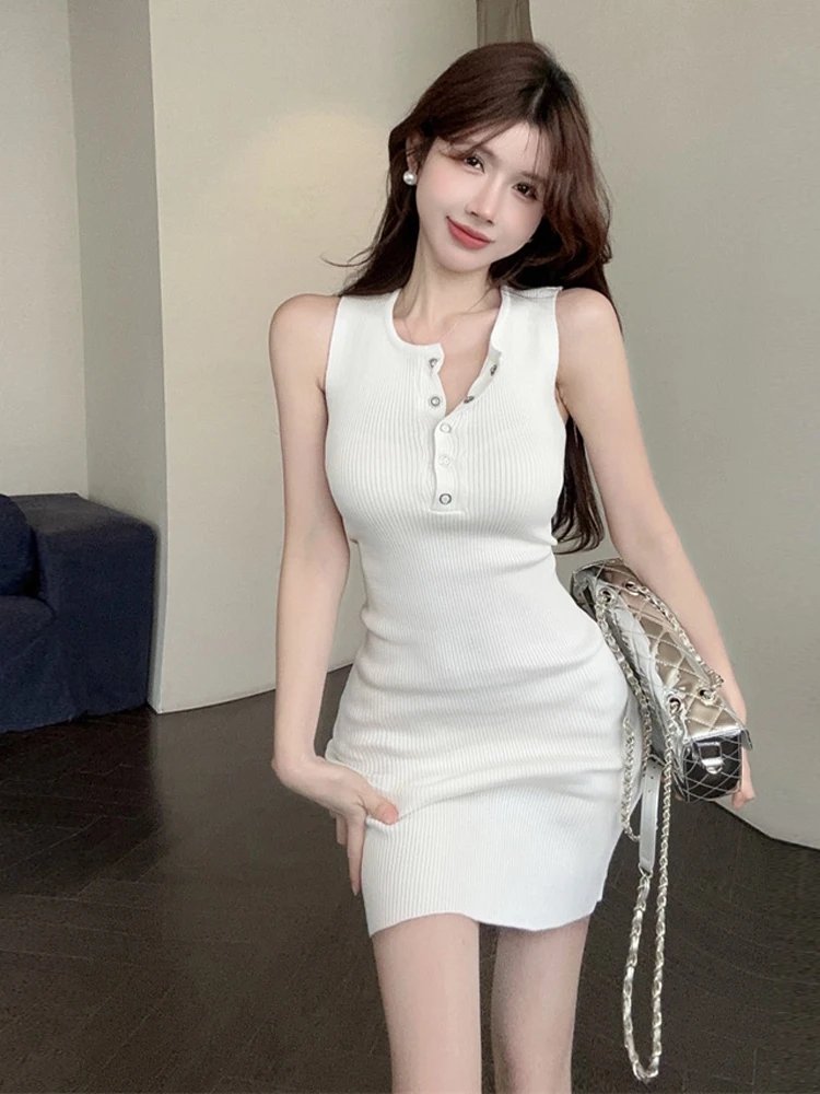 

Сексуальный сладкий и пряный вязаный жилет Svel Dr round Ne f-Open Bule с запахом на талии и юбкой H-образной формы Базовый слой Юбка