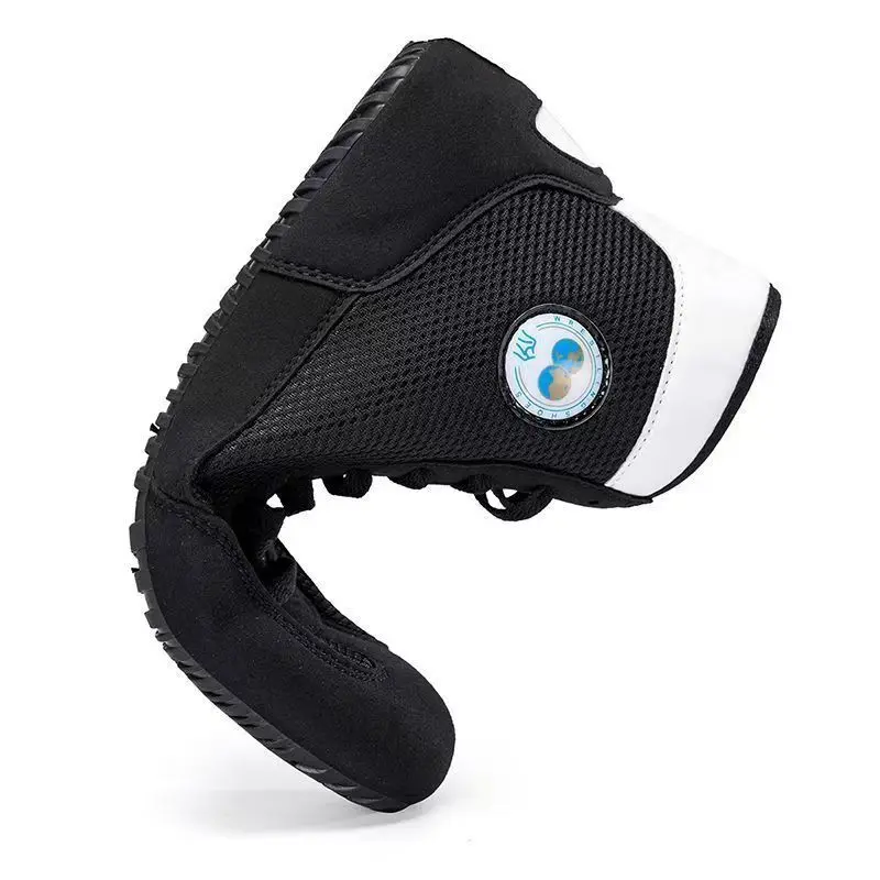 

Casual Shoes Adult Soft Sole Indoor Suede Wrestling Shoes Breathable Match Boxing Shoes