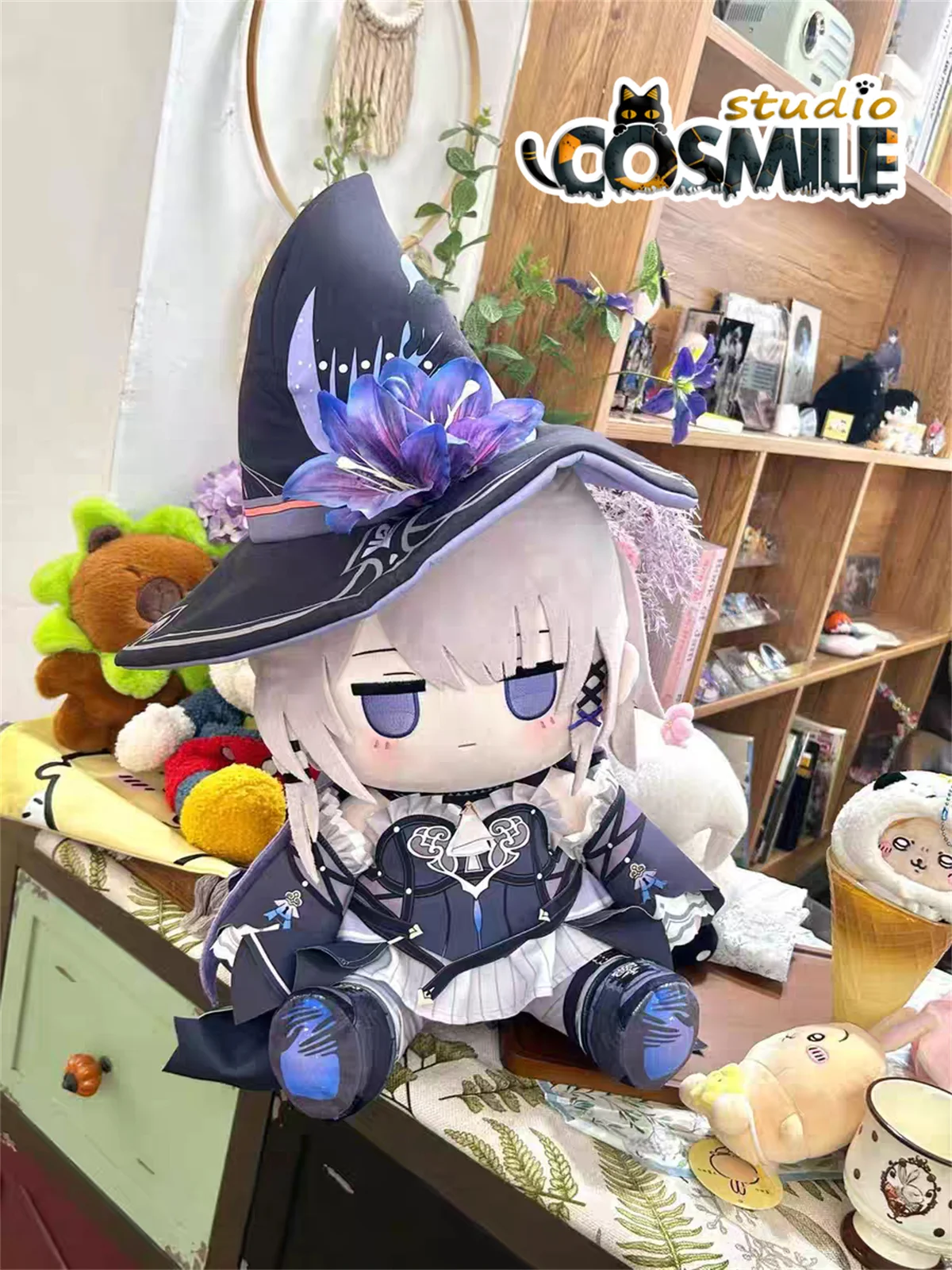 The Herta ヘルタ 헤르타 Honkai: Star Rail Stuffed Plushie 40cm Sitting Plush Seated Doll Toy Gift Jong