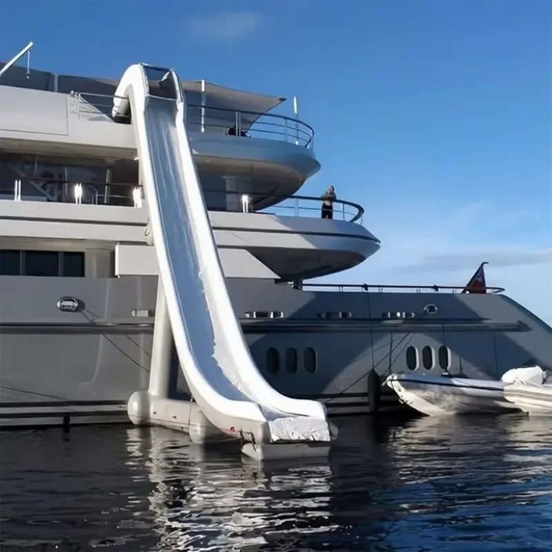 Factory Direct Heavy Inflatable Yacht Slide - Marine Grade PVC for Boat Dock Lake Sea Bulk Orders