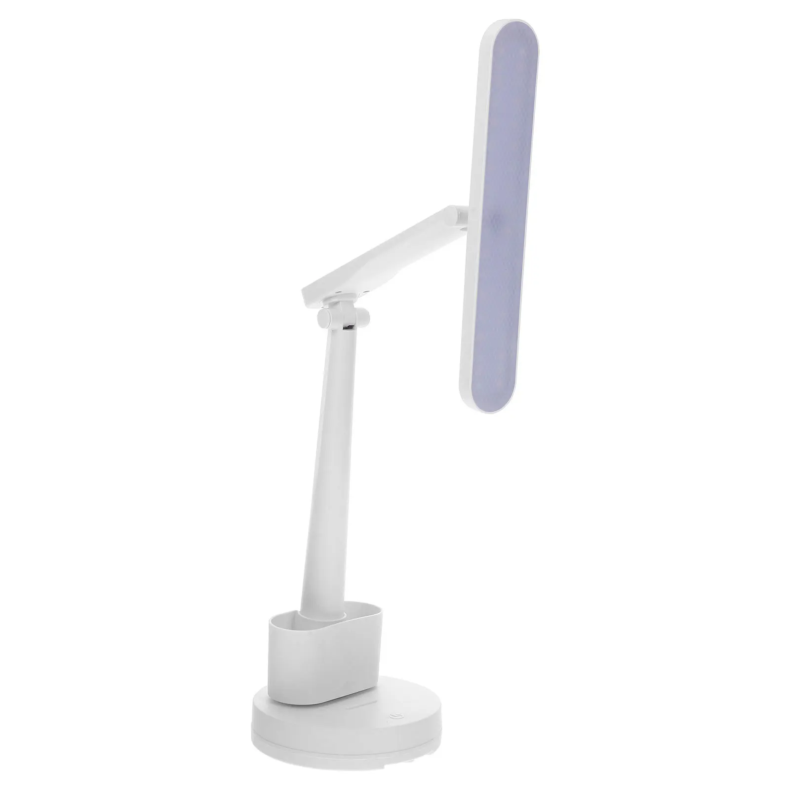 Lampa biurkowa LED z uchwytem na długopis, ściemnialna lampka stołowa do domu, biura, gabinetu, lampy do nauki, lampy do domu.