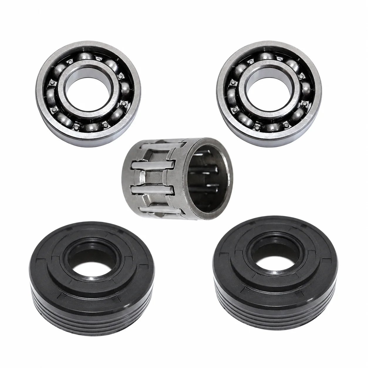 Crankshaft Bearing Oil Seal Kit For Husqvarna 340 340E 345 345E 346 350 350E EPA Saw Parts Replace 503932301,503932302,503932302