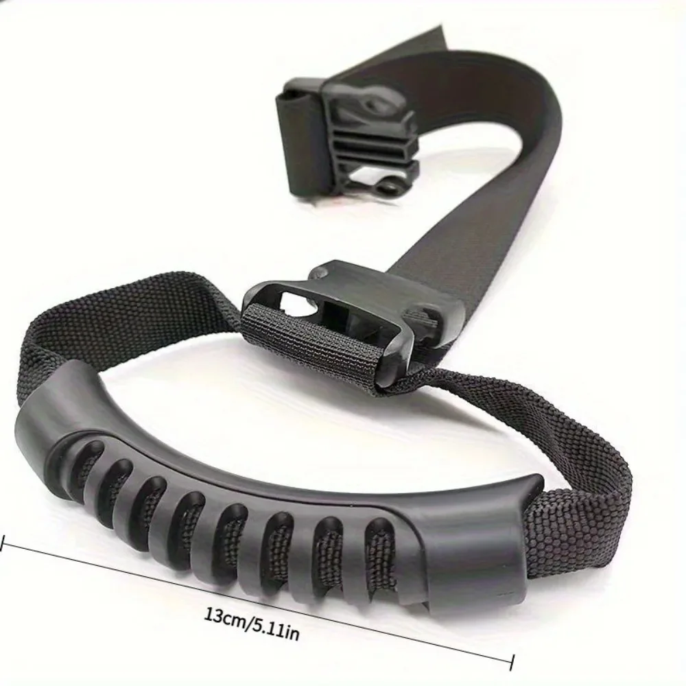 Ergonomic Adjustable Car Door Handle Assist Strap Nylon Hand Strap with Secure Buckle for Elderly And Disabled Interior Safety view 5