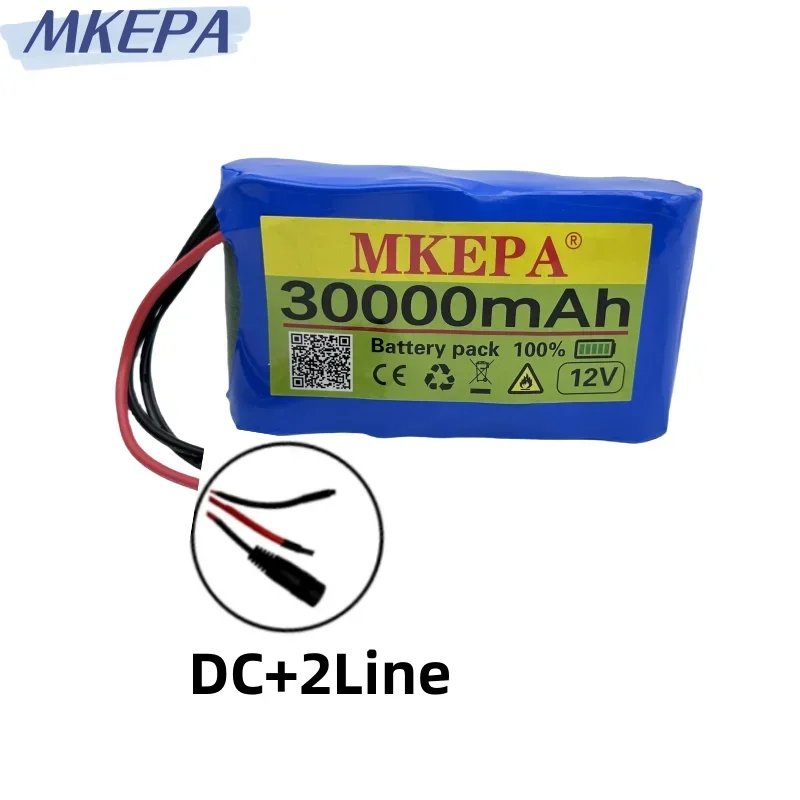 Akumulator MKEPA 4S1P 12,8 V 30000 mAh 32700 LiFePO4 z 4S 40A zbalansowanym BMS do łodzi elektrycznej, zasilacz awaryjny 12 V