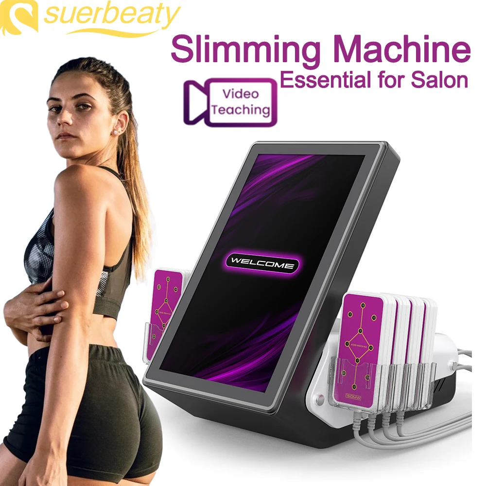 80 light beads Laser Slimming Machine LED Lipo fat burner cavitation machine vacuum therapy massage machine