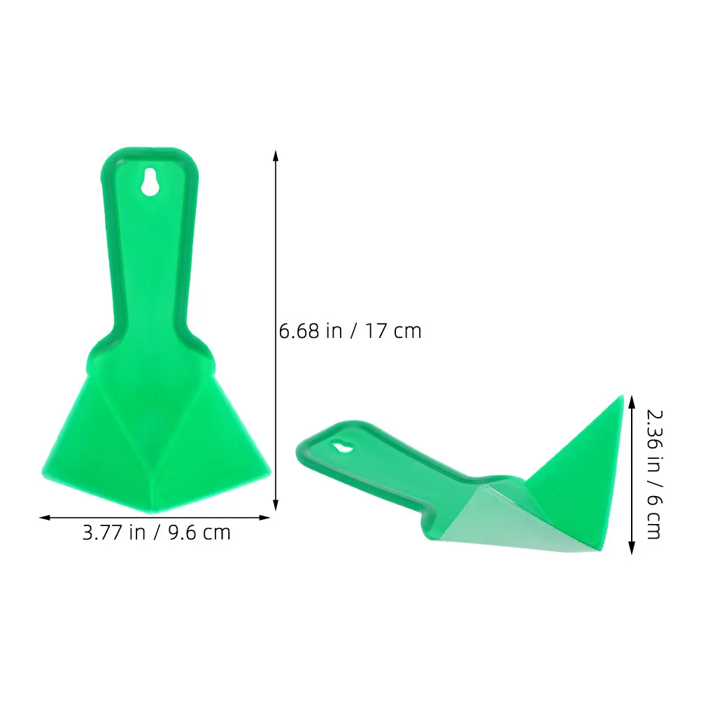 6Pcs Corner Tool Set Drywall Finishing Trowel Plastic Ergonomic for Corners Spackle Plaster Mud Smoothing Wall