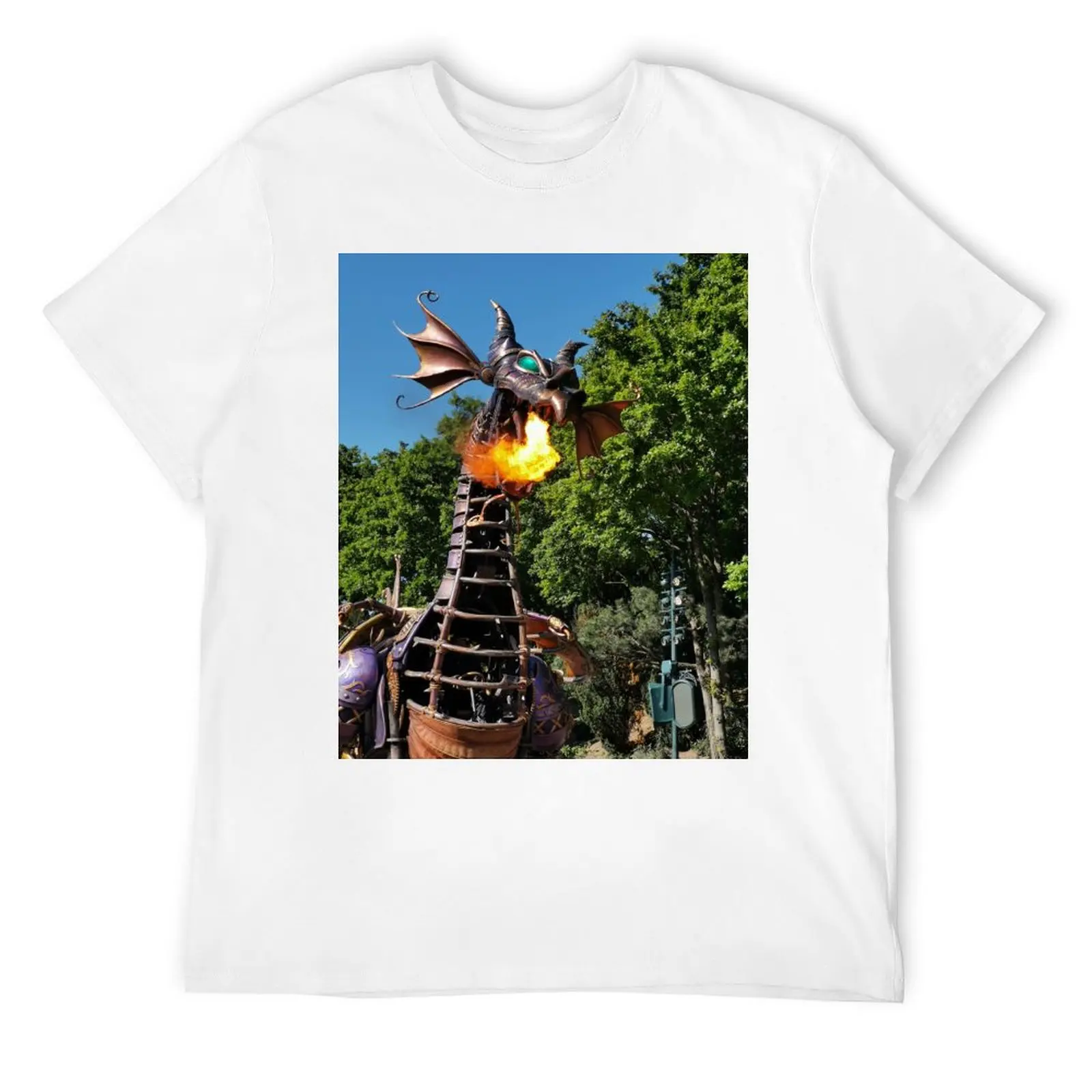 maleficent dragon T-Shirt cute tops summer 2025 men t shirts high quality