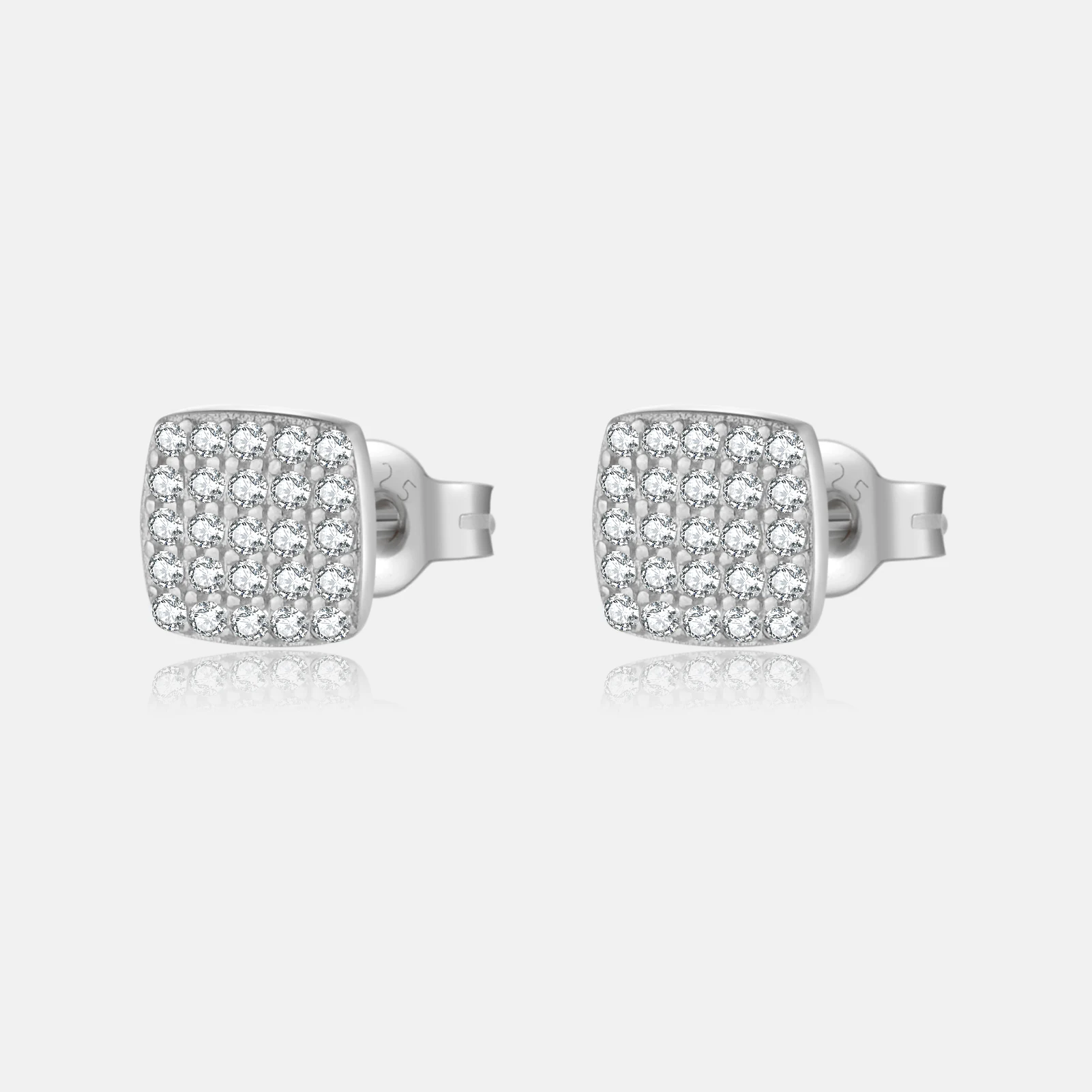 

VEWANT Новые серьги-гвоздики из стерлингового серебра 925 пробы с квадратными цирконами, для женщин, 2026, роскошные, изысканные, для повседневной носки и вечеринок, ювелирный подарок