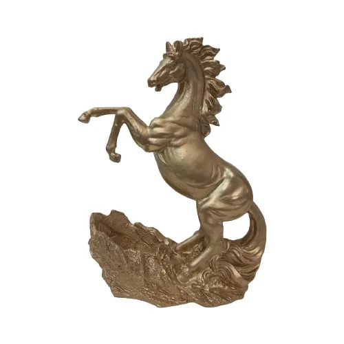 Arose Horse Decor Cruet Stand Wine Rack Home Office Decor gift