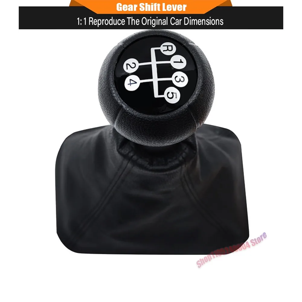 For Opel Vauxhall TIGRA Astra F G Car 5 Speed Modified Shift Handball Kit Gear Head Dust Cover Gear Lever Accessory Assembly 2