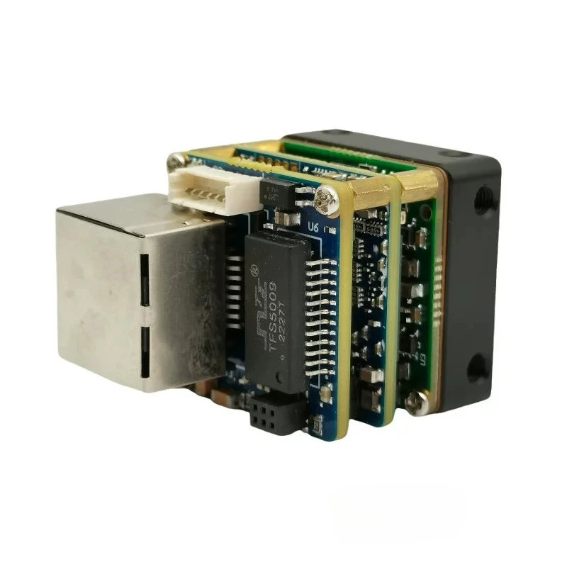 1. 3 million pixel global gigabit industrial cam-era module/M12 lens/GigE protocol/SDK