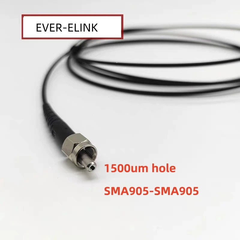 

SMA905 plastic fiber optic jumper 1500um 1.5mm core 2.2mm outer jacket POF patch cord 1m 2m 3m 1 piece