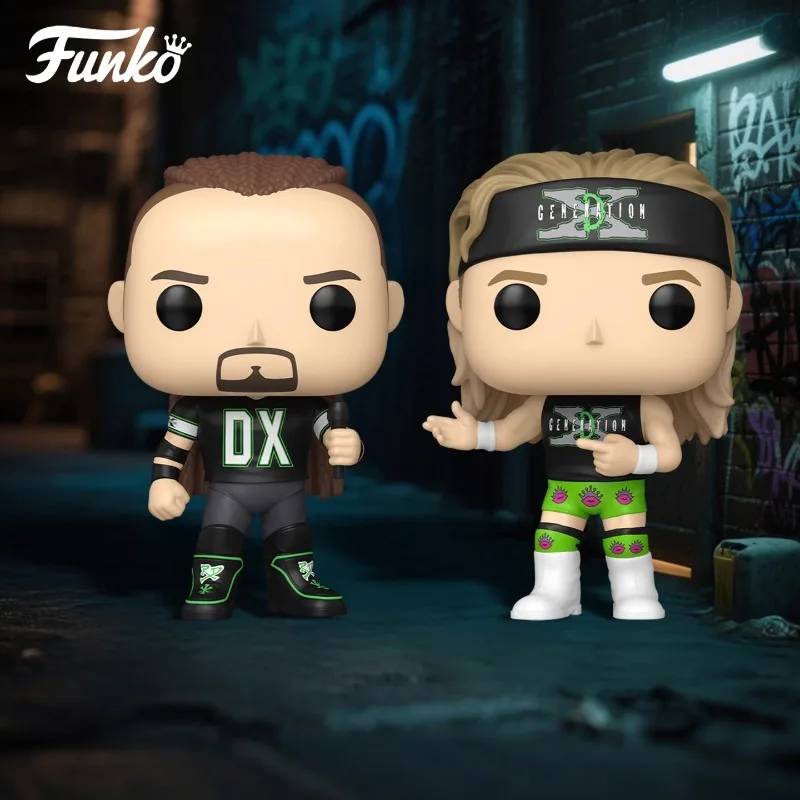 

FUNKO POP《WWE Legendary Tag Team Jesse James and Billy Gunn》Anime Action Desktop Decoration Ornament ModelToys Collectible Model