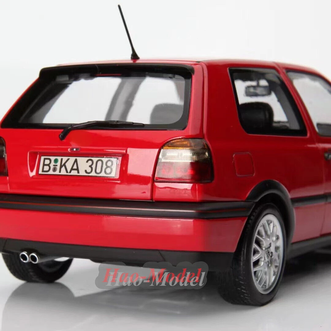 NOREV 1/18 For VW Golf GTI 1996 Flash Alloy Diecast Car Model Toys Boys Birthday Gifts Hobby Display Collection Simulation Red