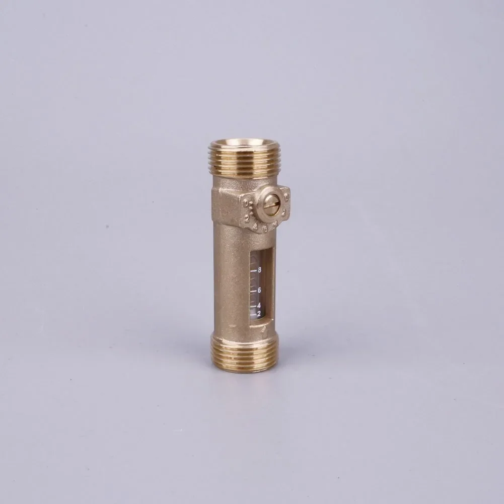 Brass for HVAC DN25 flow control valve with visual Flow Meter and Balancing Adjustable Ball Valve for Water Circuits