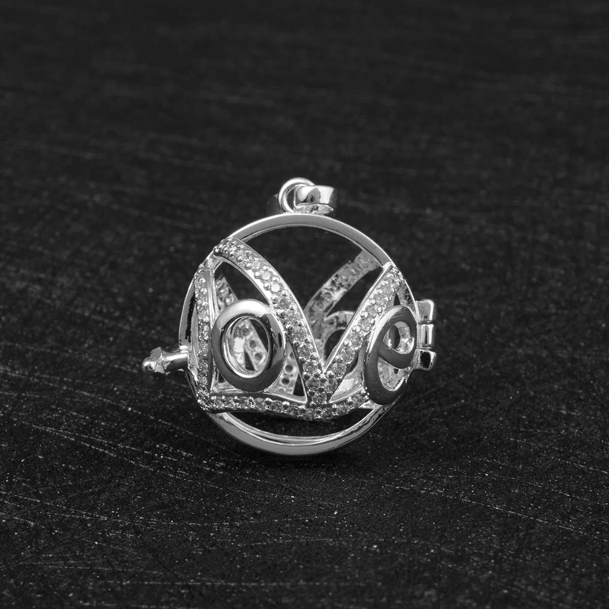 Eudora 20mm Chime Music Angel Ball Caller Locket Necklace Mixed Heart Cage Pregnancy Necklace Aromatherapy Accessories Wholesale