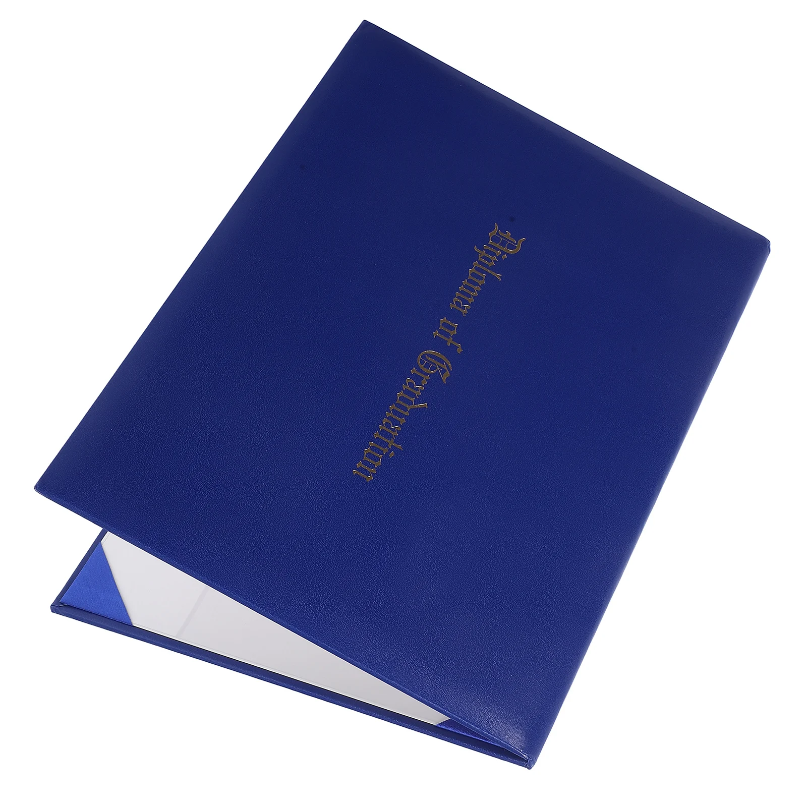 

Diploma College Degree Holder Certificate Binder Document Folders Hard Cover School Folder Letter Cover Book Style Single