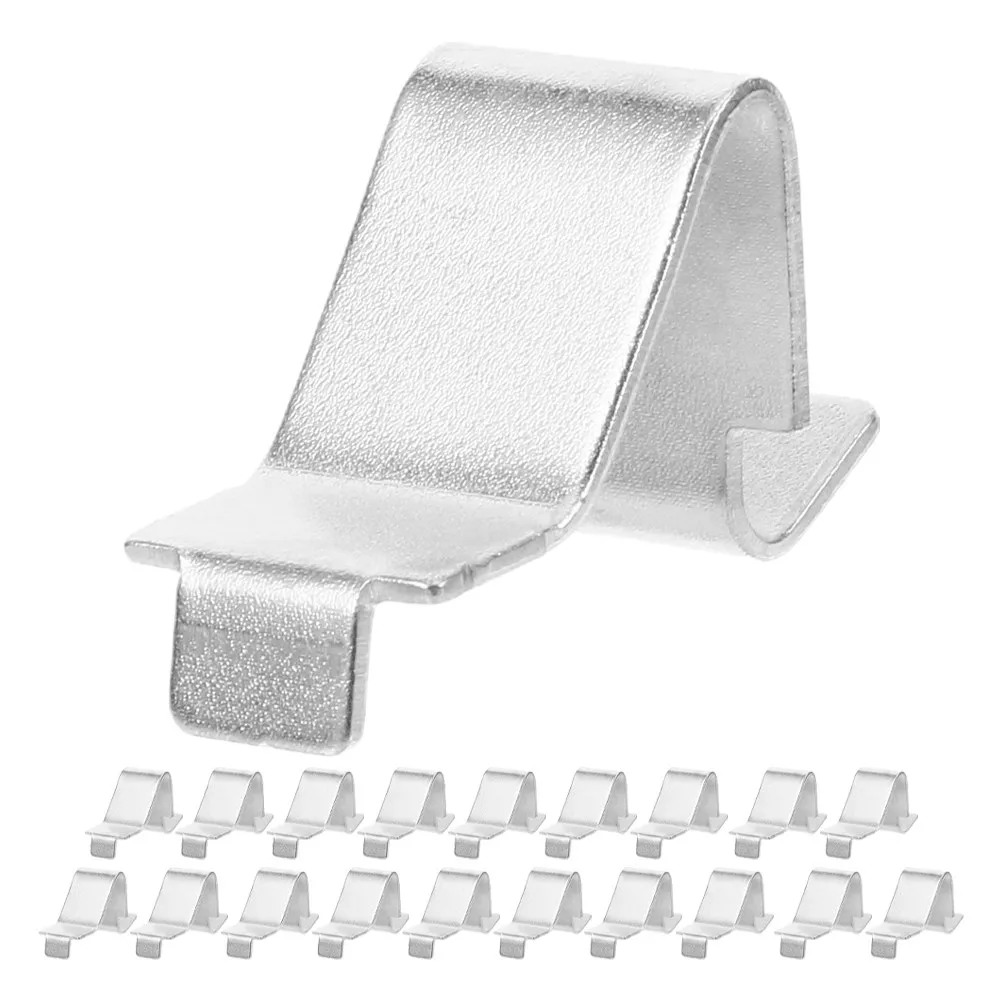 20Pcs Cabinet Shelf Clips Heavy Duty Metal Shelf Supports Suitable for Cabinets Bookcase Kitchen Shelving Hardware