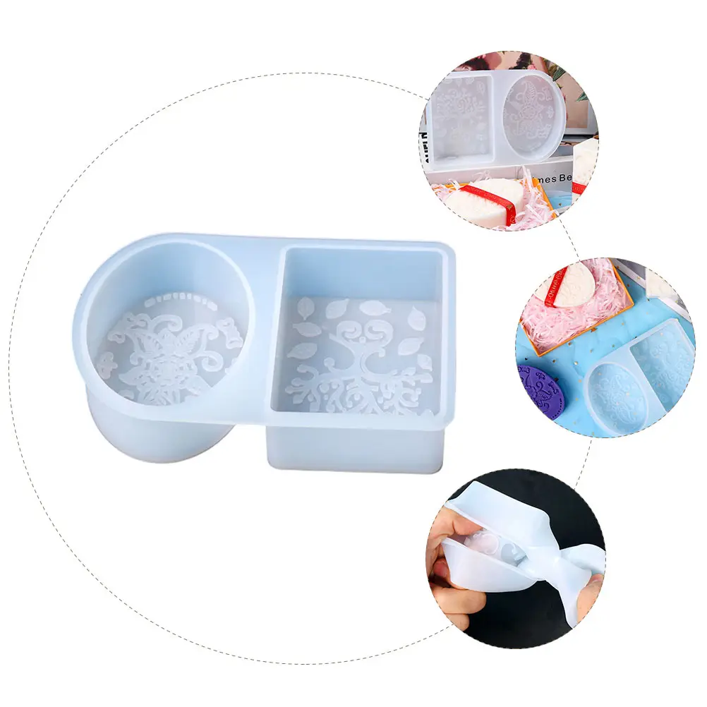 

Ethnic Pattern Soap Mold Handmade Die Making Accessories DIY Casting Silica Gel Silicone