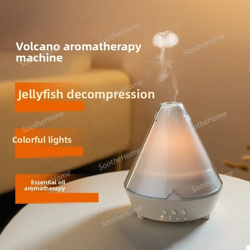 7-Color Ambient Light Desktop Quiet Humidifier - Mini Aromatherapy Machine aromatizador de ambiente eletrico