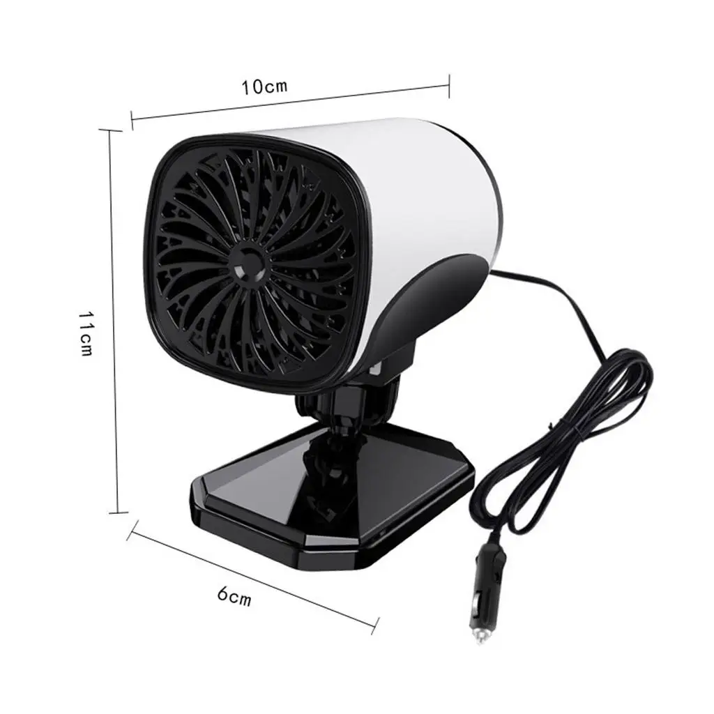 مجفف مروحة ديميست لتدفئة مروحة السيارة، قابس تسخين سريع إلى ولاعة محمولة للمركبة