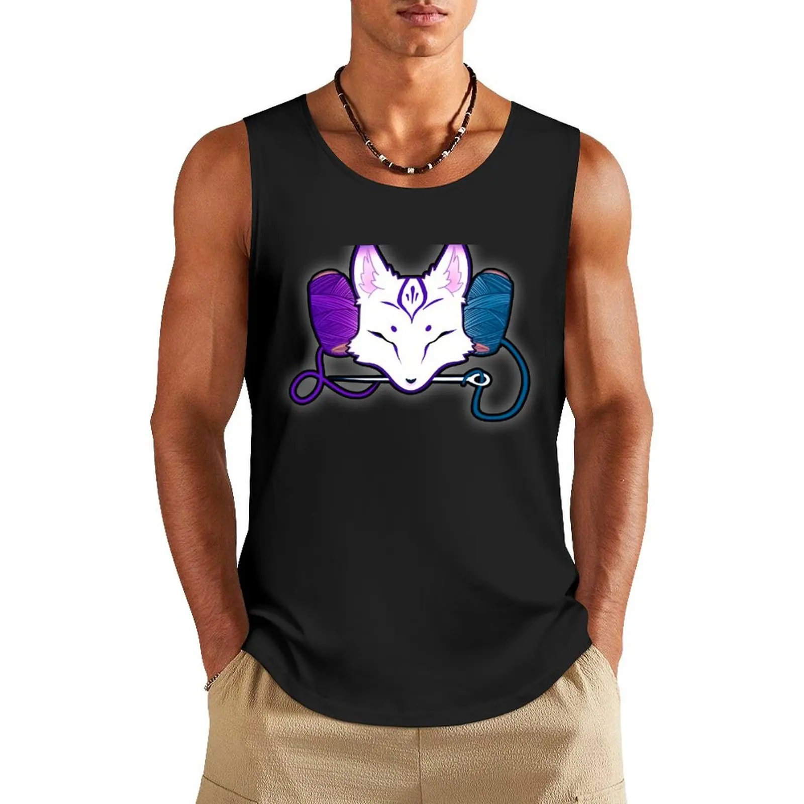 Nia Cosplay logo Tank Top Vest clothes for men summer t-shirts for men