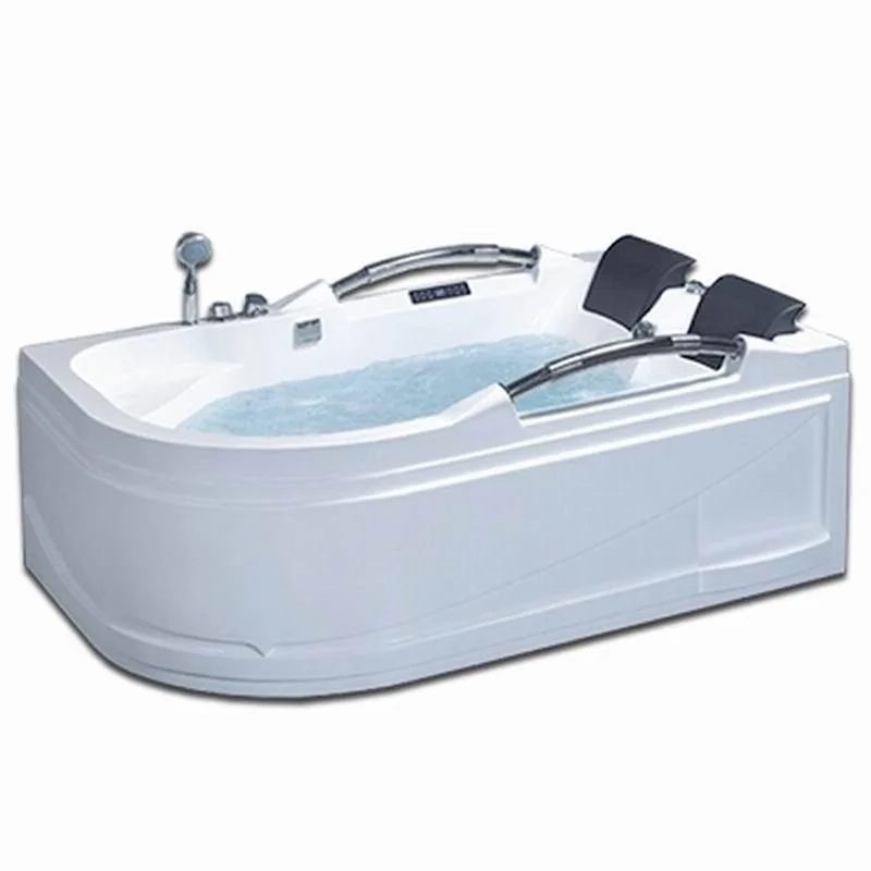 

Acrylic bathtub double fan bath left and right skirt