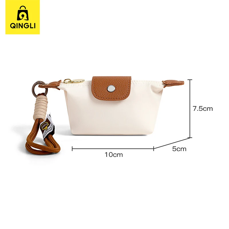 المحمولة شريط للرسغ محفظة نسائية للعملات المعدنية المرأة سستة حقيبة مستحضرات التجميل الصغيرة الفتيات بطاقة البنك مفاتيح حقيبة التخزين محفظة سفر صغيرة باليد