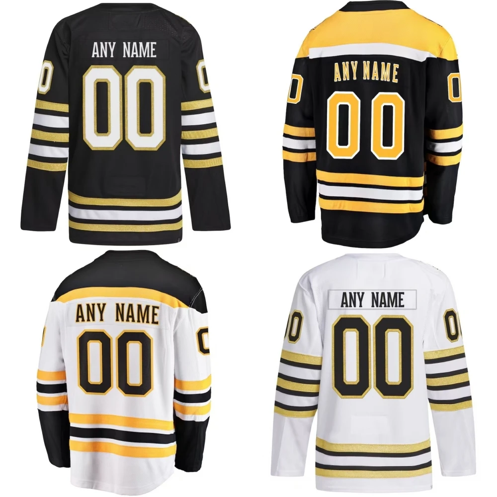 

Wholesale Stitched Boston Hockey Jersey Men Women Youth Swayman Ice Hockey Uniform