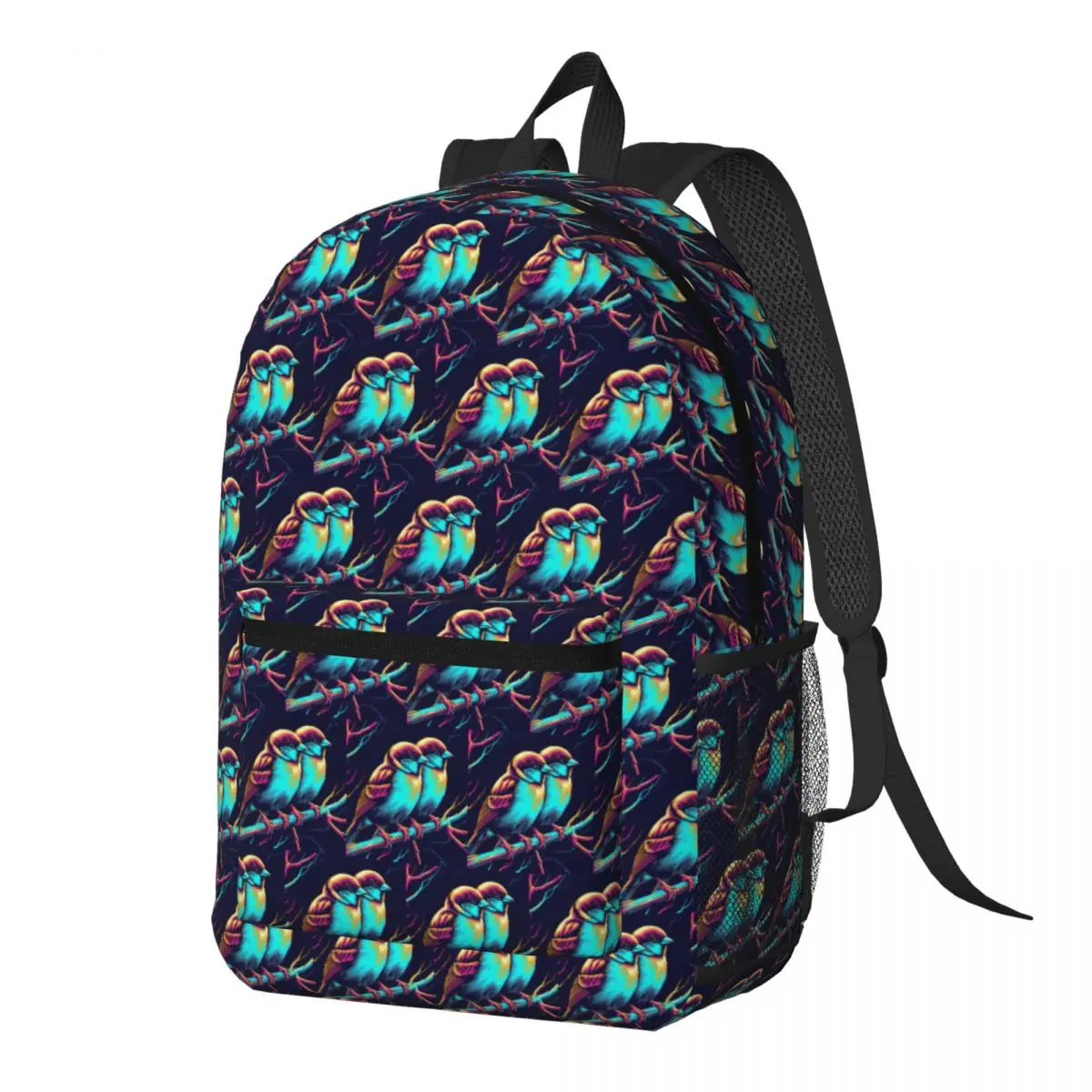 

Colorful Cute Sparrows Backpack Daypack Large Capacity Boys Girls BookBag School Bag Shoulder Bags for Men Women