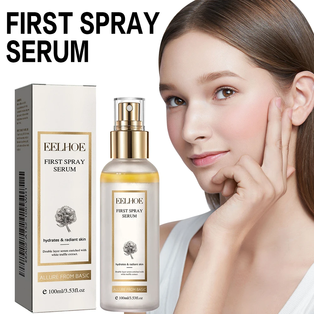 Facial Serum White Truffle Hydrating Spray Shrink Pores Moisturizing Essence Skin Repairing Brightening Skin Care Product 100ml