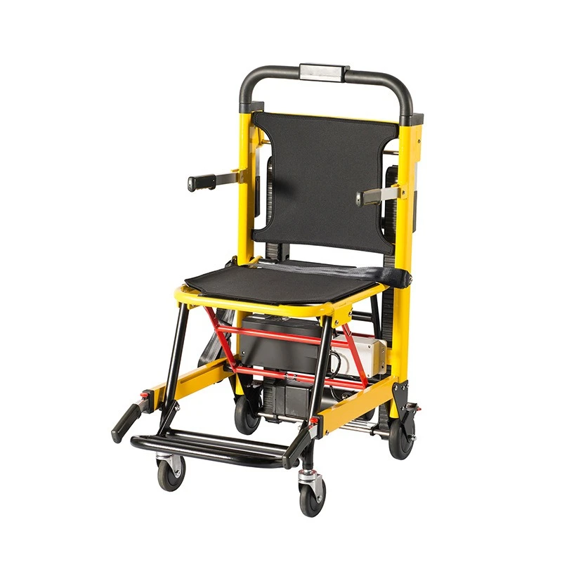 Electric stair climbing wheelchair, stair climbing machine, fully automatic up and down stairs, crawler type foldable