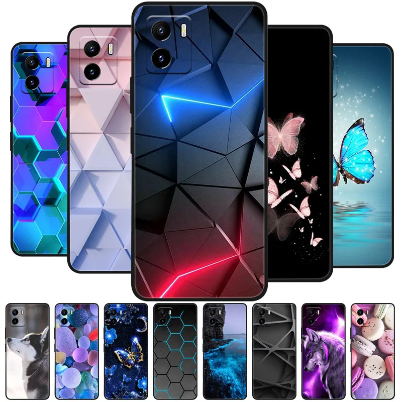 For vivo Y15s Case Phone Cover Silicone Soft Back TPU Covers for VIVO V2120 Case Protective Y 15s vivoY15s Black Bumper Shell