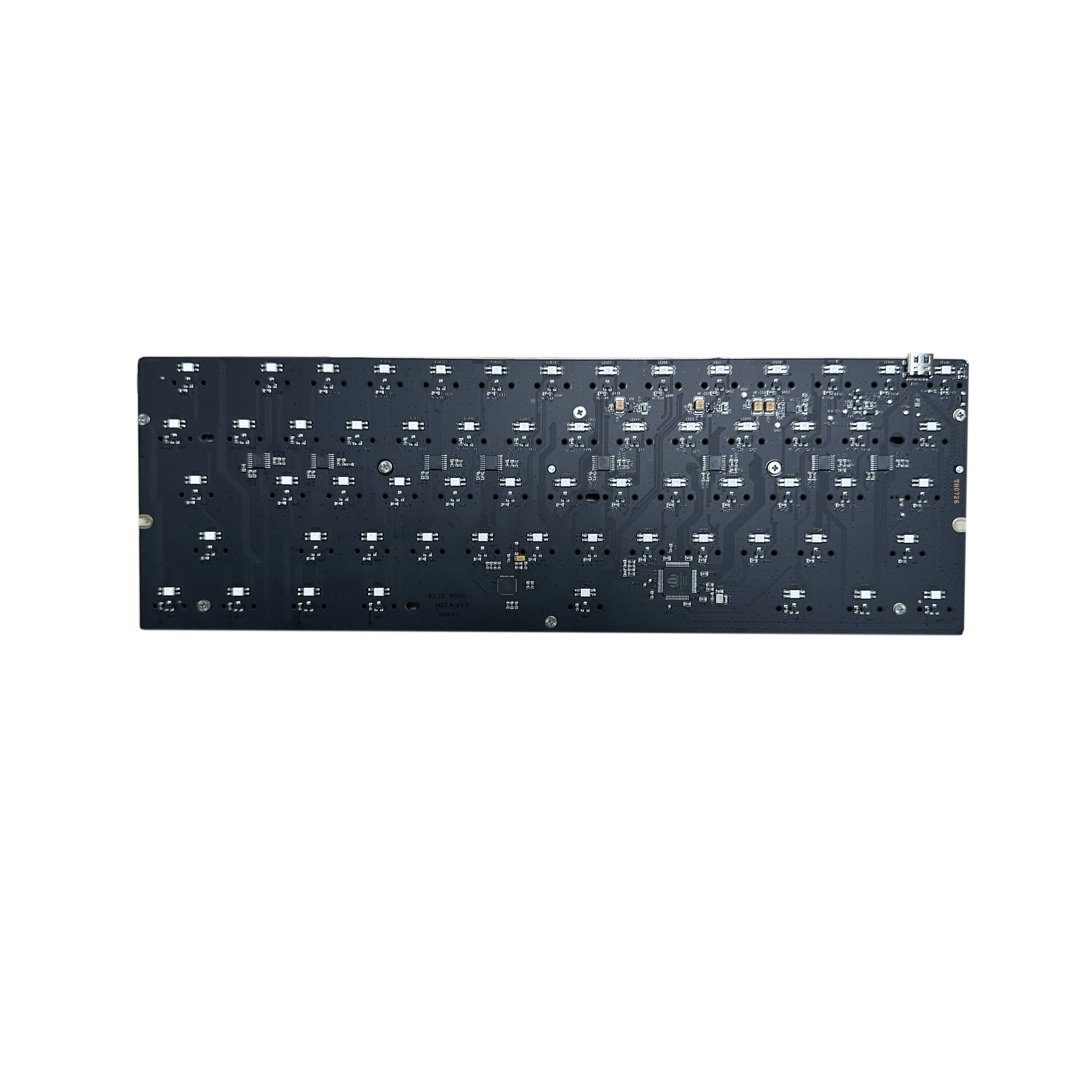 Imagem -03 - Rolling Keyboard Inner Container Pcb Gaming Keyboard rt Ajustável Rgb Hot Swap Acessórios de Teclado Personalizado Presentes Teamwolf-raven61