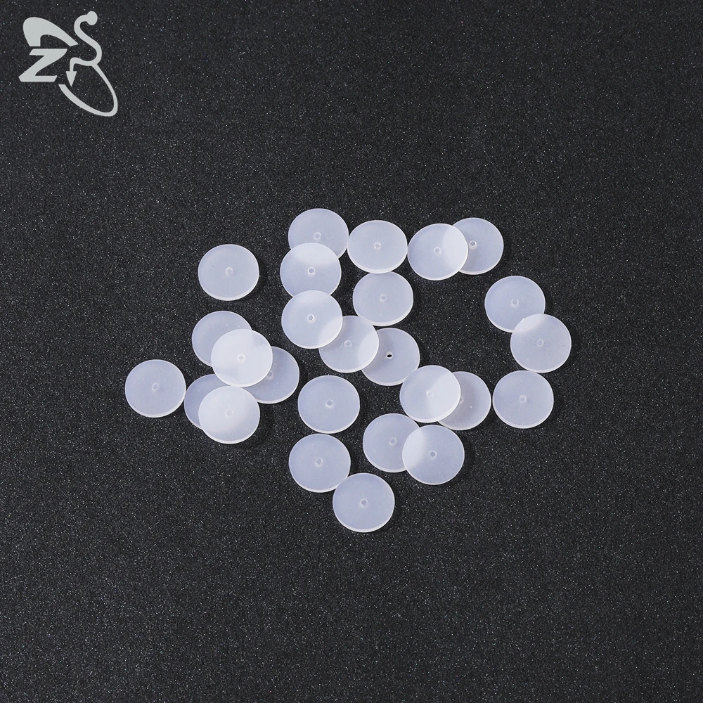ZS 6-200 teile/los Silikon Piercing Heilung Scheiben Set Flexible Anti Hyperplasie Flache Klare Medizinische Silikon Disc 3/5/7/9 MM – Detail 8