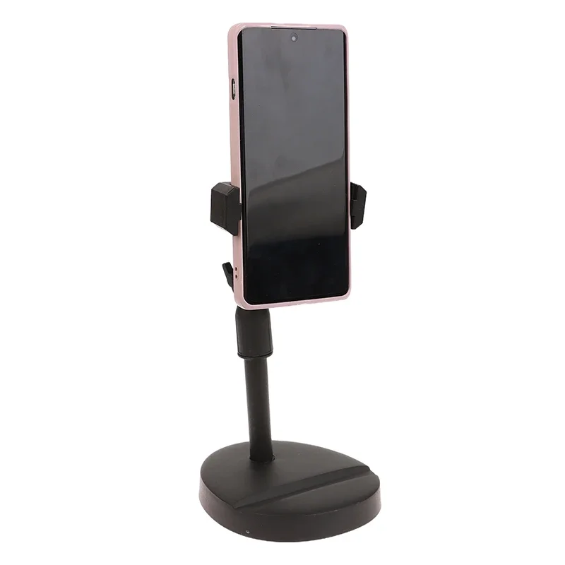 Adjustable Desktop Microphone Stand - Mini Portable Tripod with Mic Clip Holder | Lightweight for Live Streaming & Podcasts