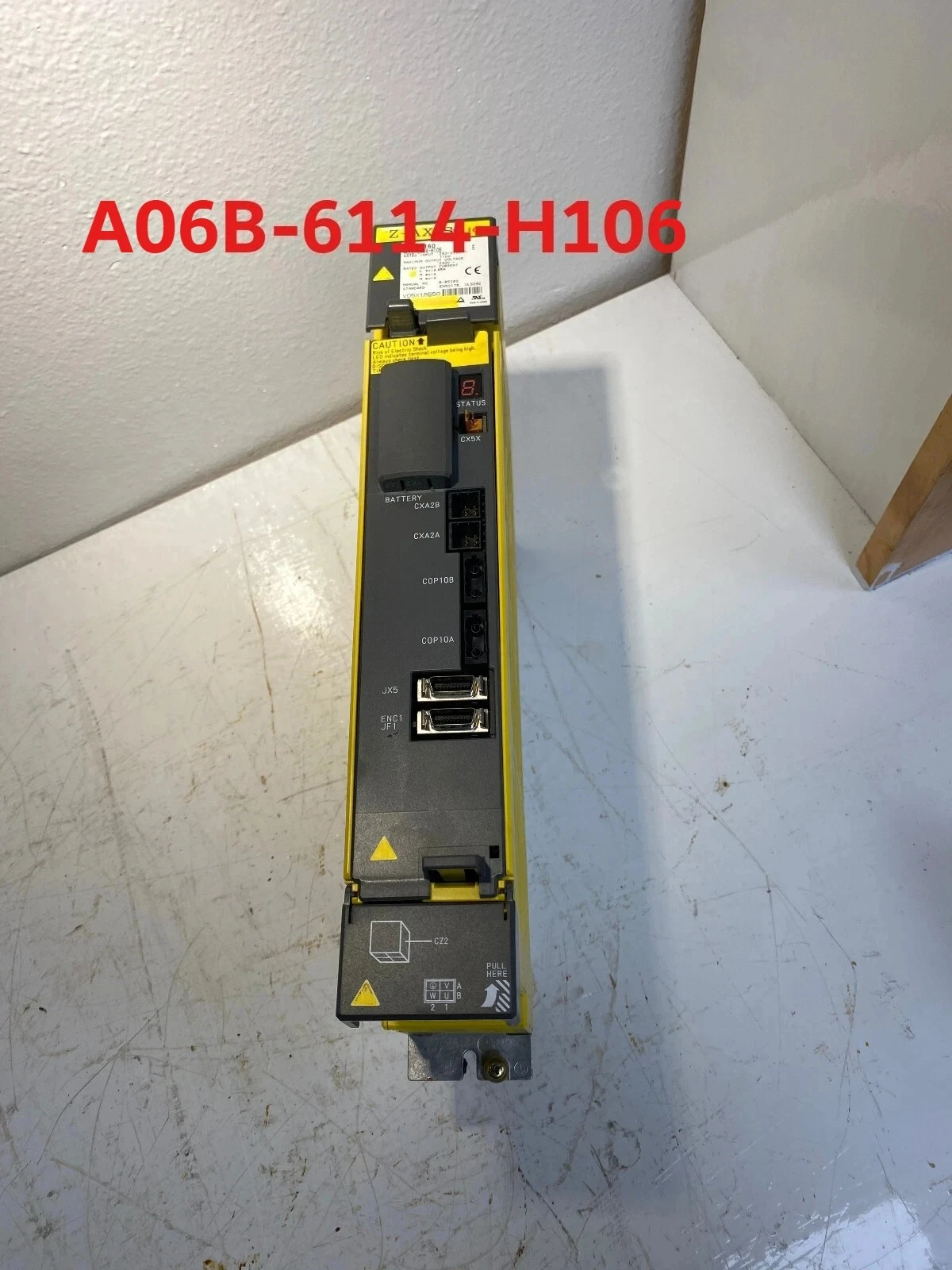 

Используется для сервопривода FANUC A06B-6114-H106, сервоусилитель A06B-6114-H106